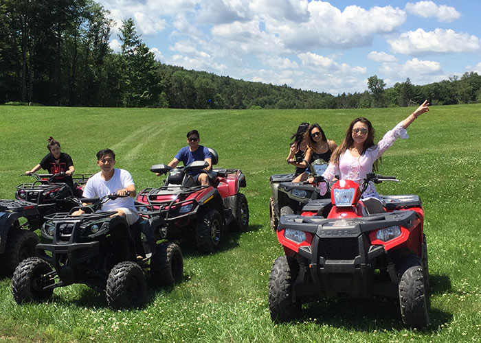 Like to ATV? Come to The Brookside Ldoges.