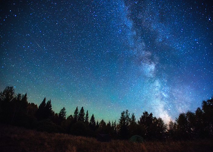 At Brookside Lodges, the stargazing can't be beat.