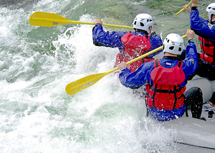 Outdoor activities abound: biking, hiking, whitewater rafting, horseback riding, and more.